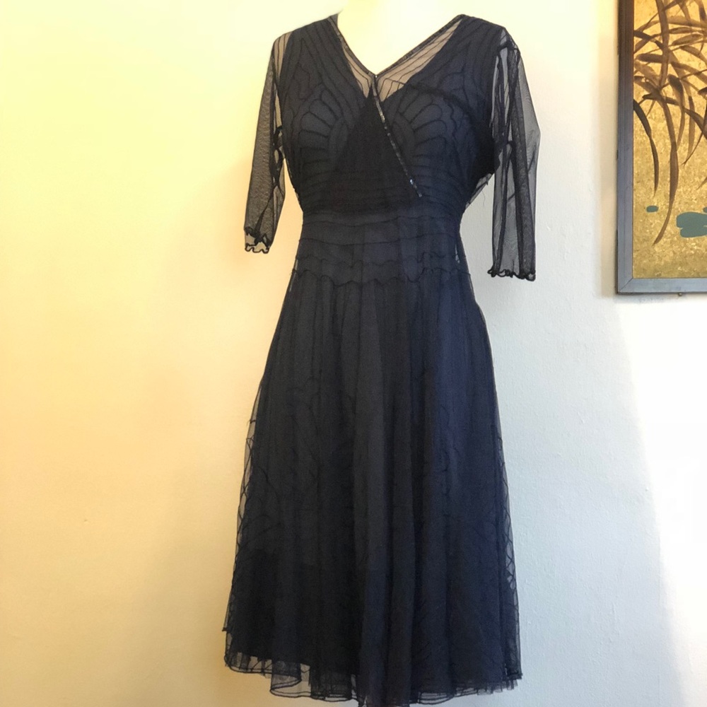 Nataya mid sleeve dress
